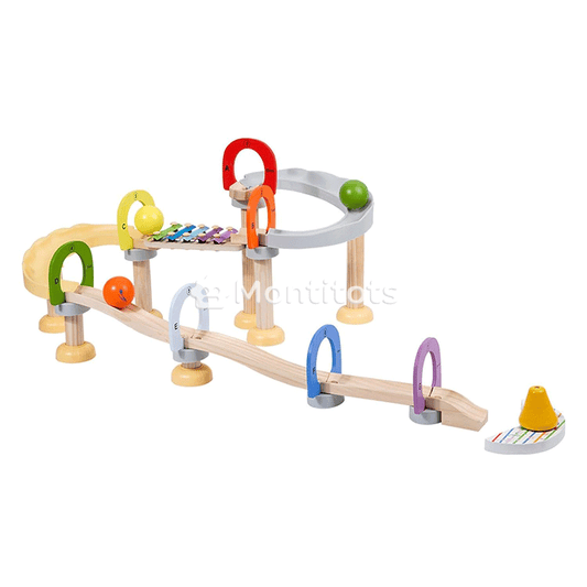 Montitots Montessori Musical Marble Run