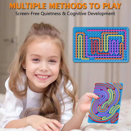 Montessori Anxiety Relief Sensory Board