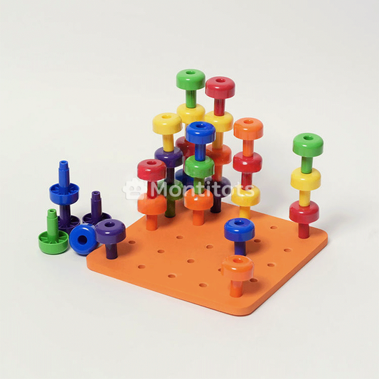 Montessori Pegboard photo 1