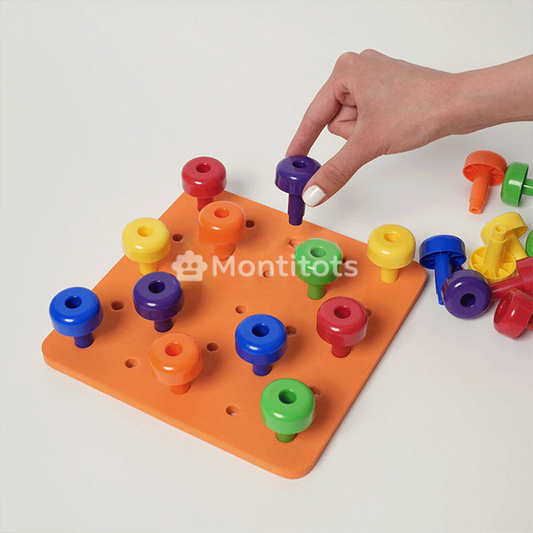 Montessori Pegboard photo 2