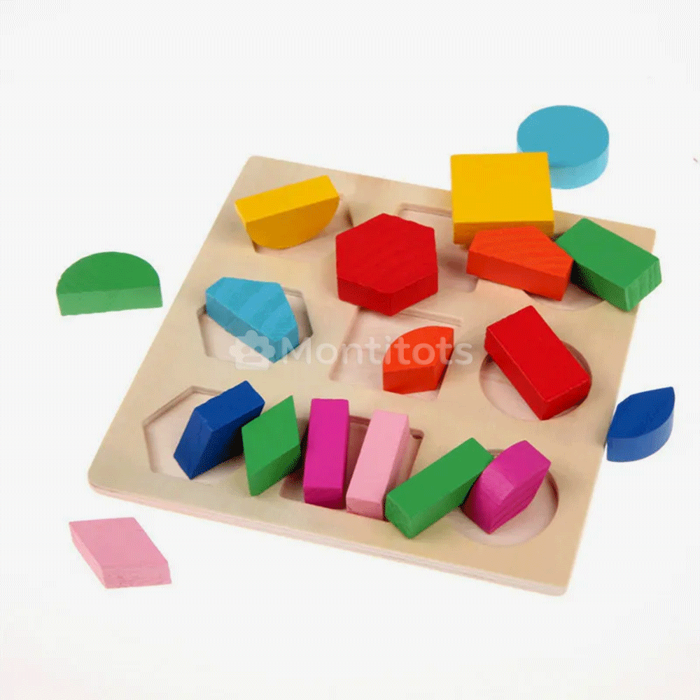 colorful shape puzzles