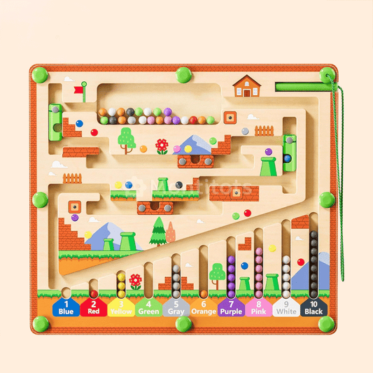 Montessori Magnetic Maze – 3 Smart Worlds of Hands-On Learning