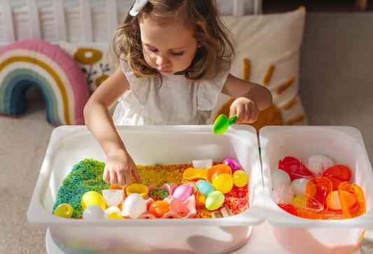 sensory bins for one year old