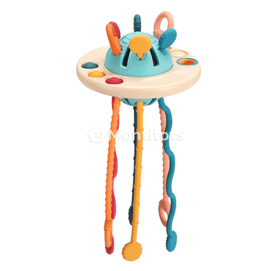 Montitots Montessori Silicone Pulling Toy