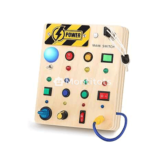 Montitots Montessori Wooden Switch Board