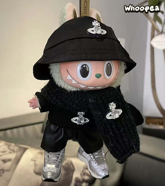 Handmade Luxury-Inspired Outfit Black