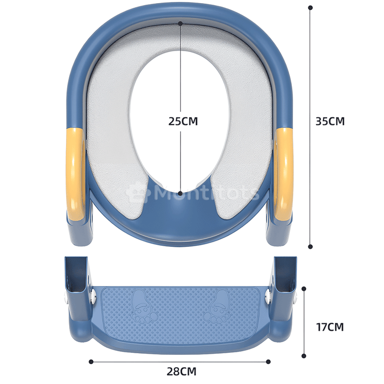 the potty trainer design sizes