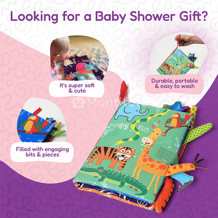 Montessori Baby Soft Book details