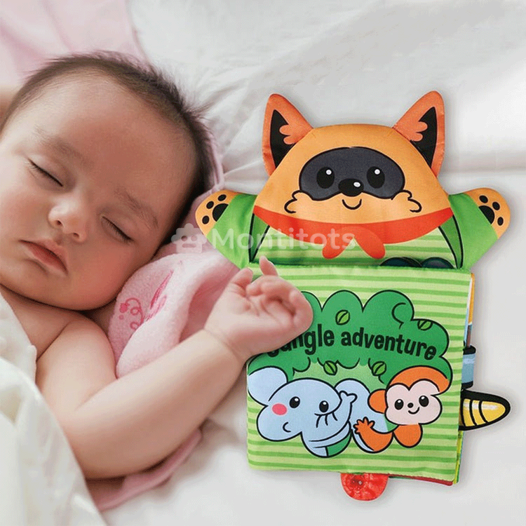 Montessori Baby Cloth Book baby