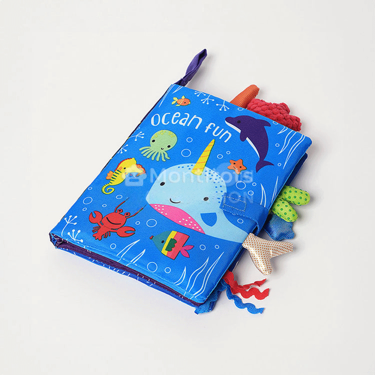 Montessori Baby Soft Book ocean