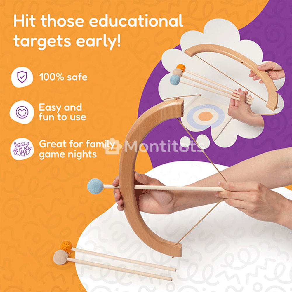 Montessori Bow and Arrow Set advantages