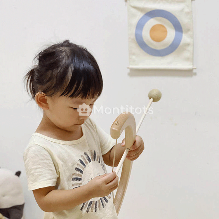 Montessori Bow and Arrow Set for girl