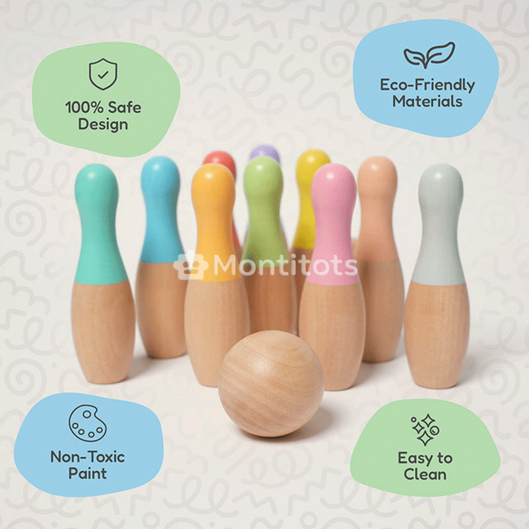 bowling sets and ball