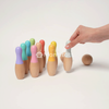bowling set colorful