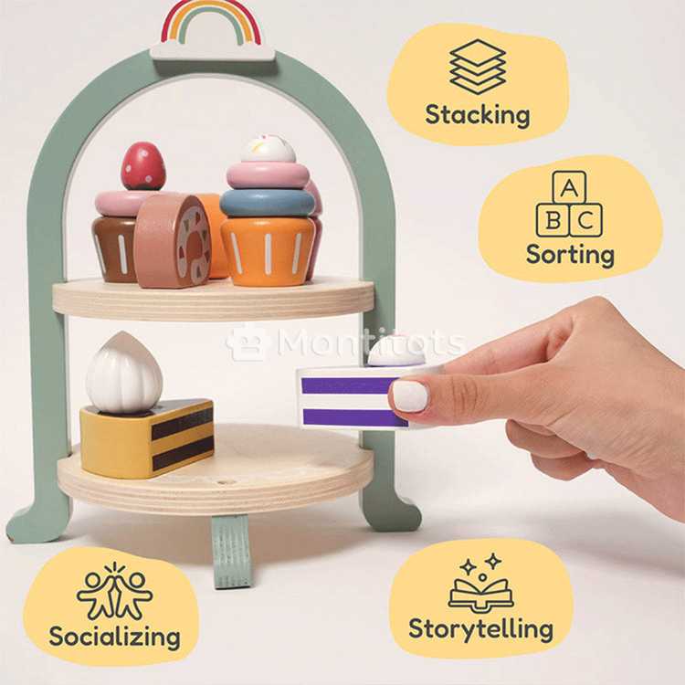 Montessori Cupcake Stacker photo 3