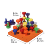 Montessori Pegboard sizes