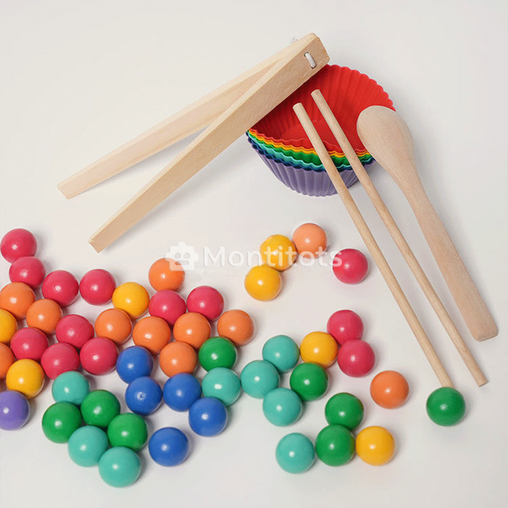 Montessori Rainbow Beads photo 11
