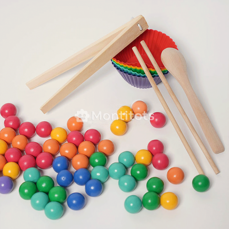 Montessori Rainbow Beads photo 11