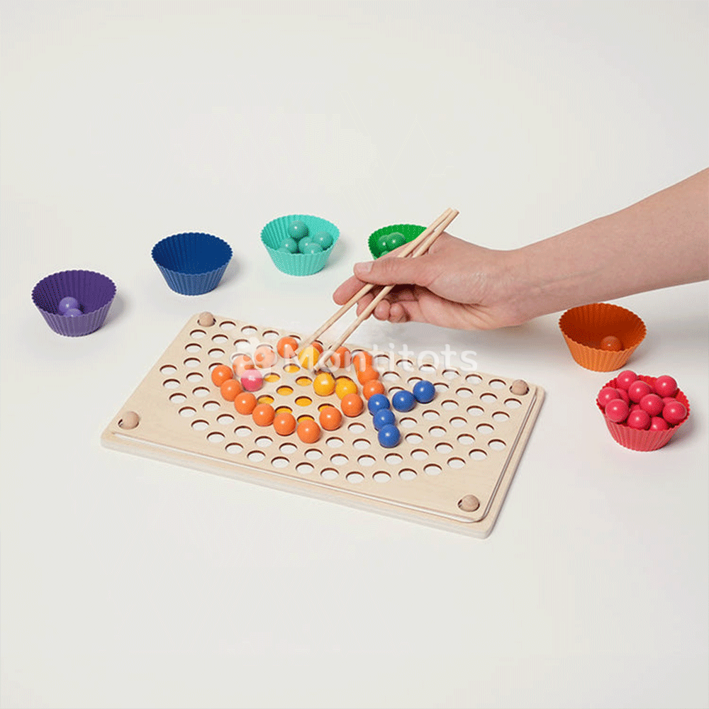 Montessori Rainbow Beads photo3