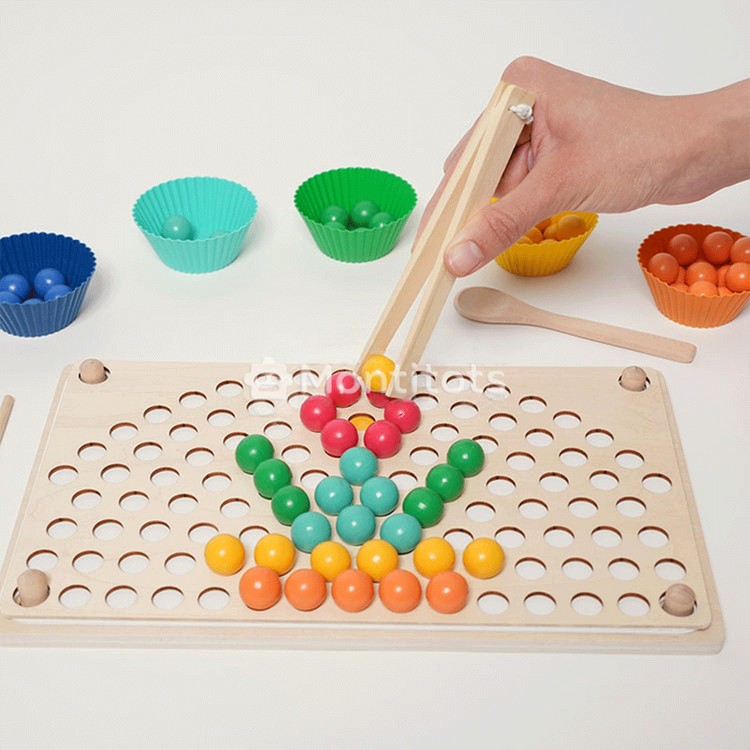 Montessori Rainbow Beads photo 4