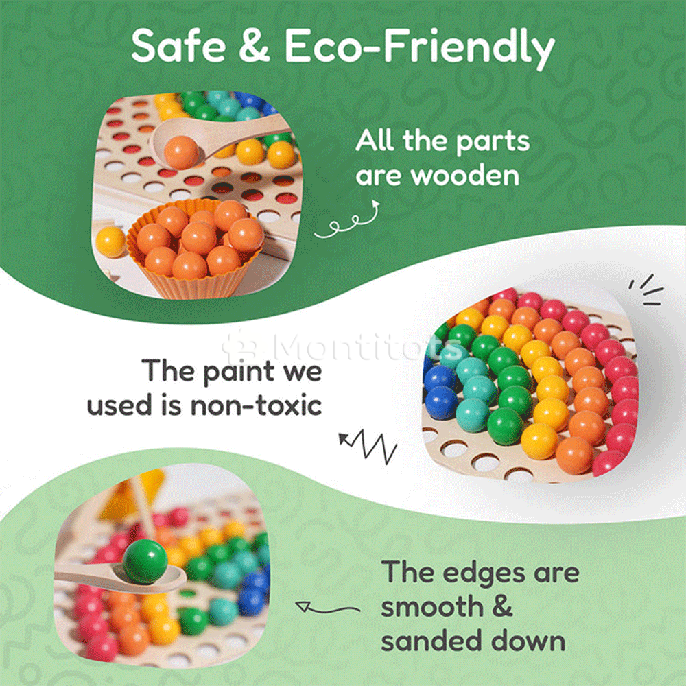Montessori Rainbow Beads photo12