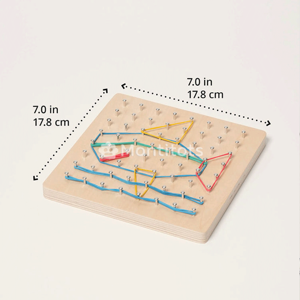 Montessori Wooden Geoboard photo12