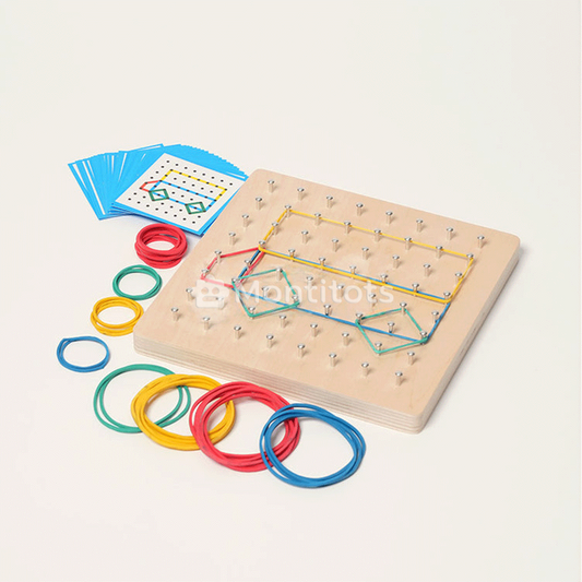 Montessori Wooden Geoboard