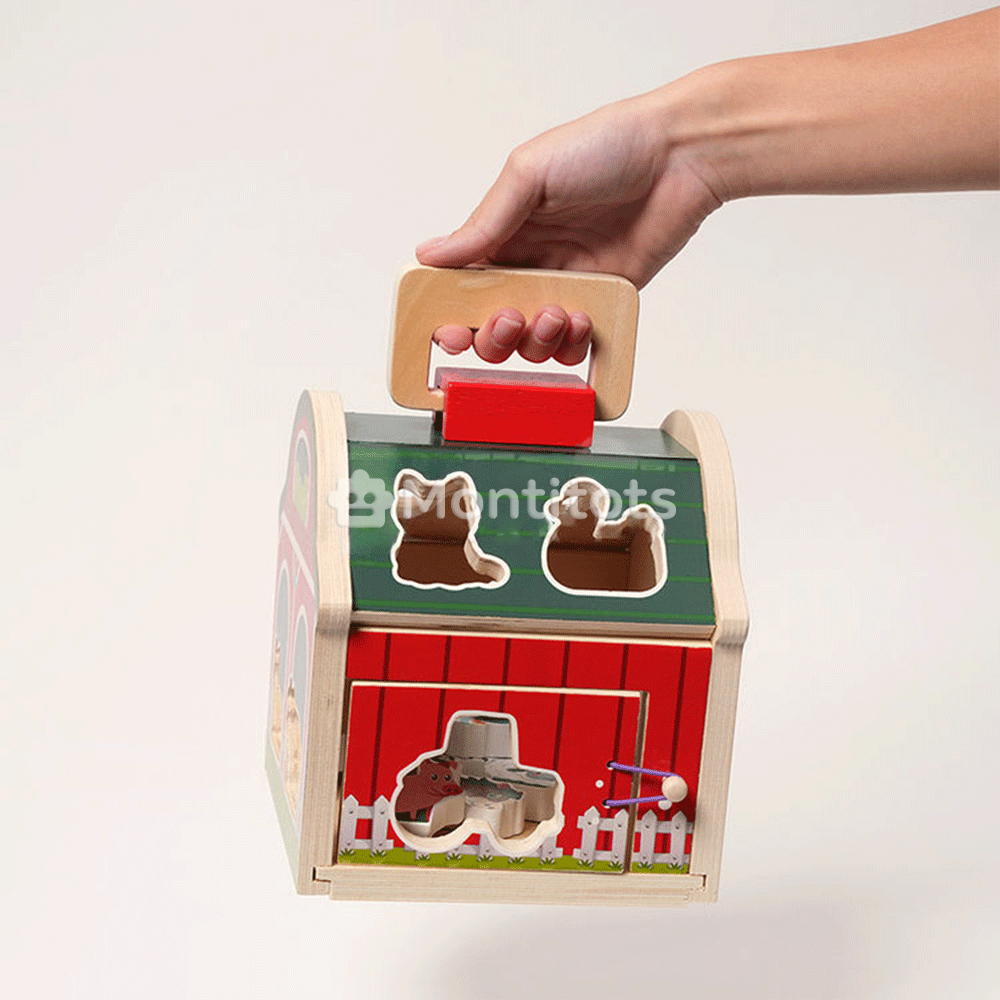 Wooden Farmhouse in hand