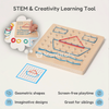 the advantages of Montessori Wooden Geoboard