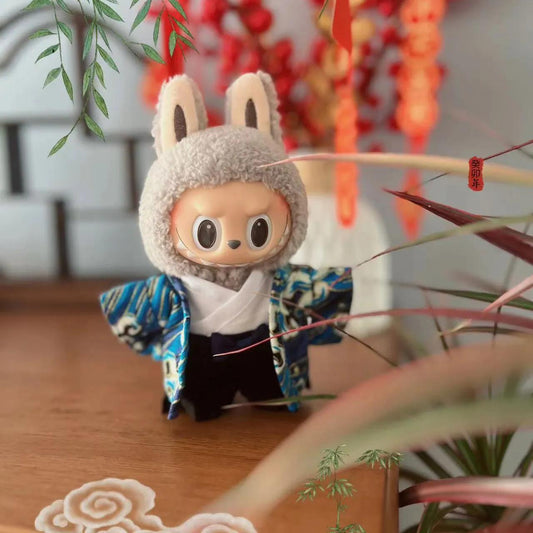 Labubu Japanese Style Outfit, doll clothing, Standing Pose