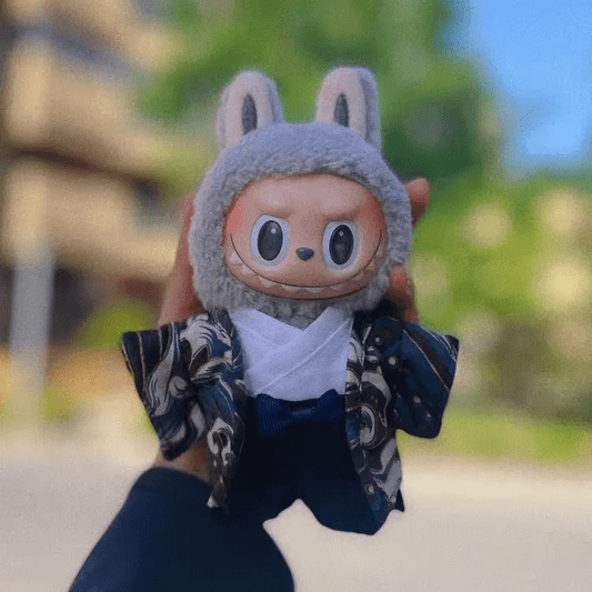 Labubu Japanese Style Outfit, doll clothing, Standing Pose
