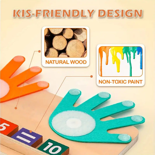 Montessori Wooden Arithmetic Learning Board