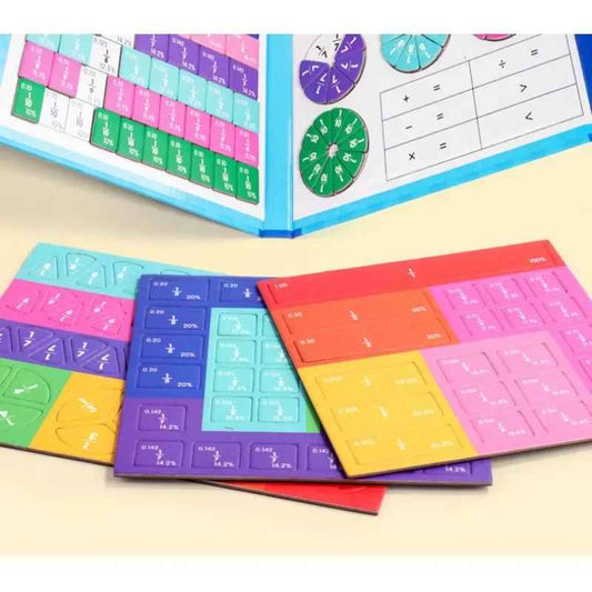 Montessori Kids Fraction Magnet Learning Toy