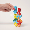 one set of wood puzzle cominbed