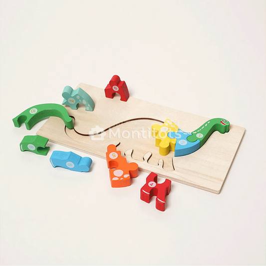 one wood puzzle not combined