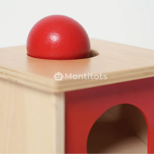 Montessori Object Permanence Box details