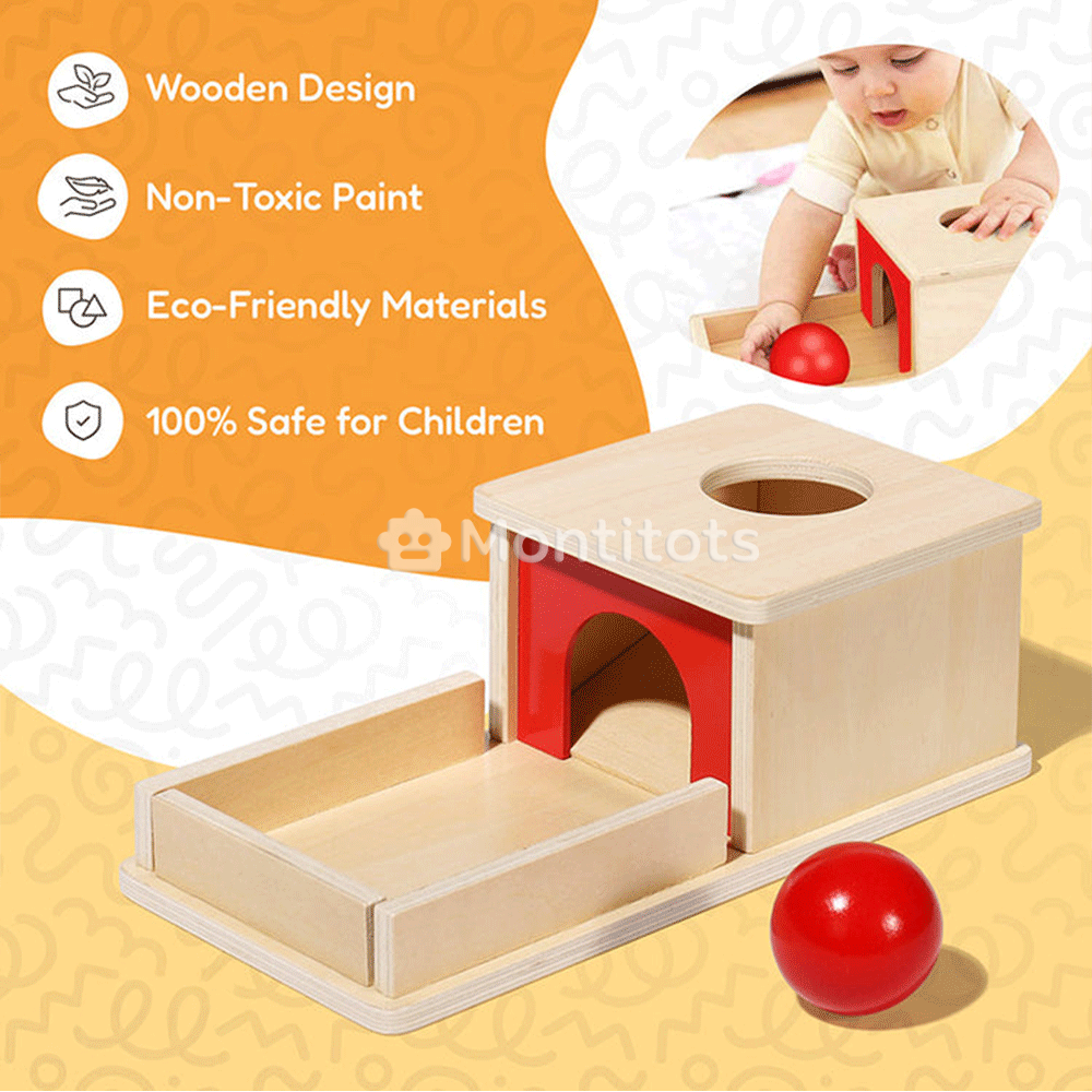 Montessori Object Permanence Box photo 6